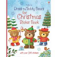 Dress The Teddy Bears For Christmas Sticker Book