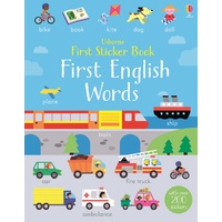 First English Words Sticker Book