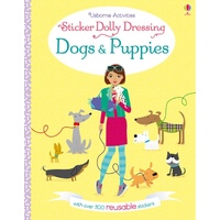Usborne - Sticker Dolly Dressing Dogs And Puppies
