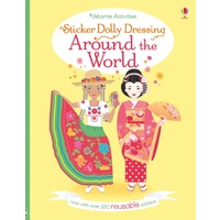Usborne - Sticker Dolly Dressing: Around The World