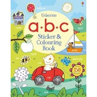 Usborne - ABC Sticker and Colouring Book