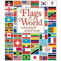 Usborne - Flags of the World Colouring & Sticker Book