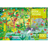 Usborne - Book and Jigsaw - In the Jungle