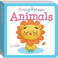 Hinkler - First Steps Board Book: Animals