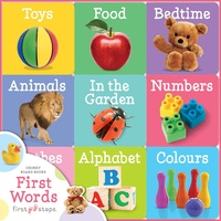 Hinkler - First Steps Chunky Board Books: First Words