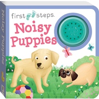 Hinkler - First Steps Noisy Puppies Sound Book