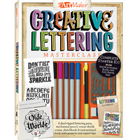 Hinkler - Art Maker Creative Lettering Masterclass Kit