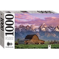Hinkler - Moultan Barn, Wyoming, USA Puzzle 1000pc