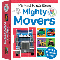 Hinkler - My First Puzzle Blocks: Mighty Movers