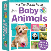 Hinkler - My First Puzzle Blocks: Baby Animals