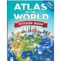 Hinkler - Atlas of the World Sticker Book