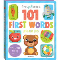 Hinkler - First Steps 101 First Words Lift-A-Flap Book