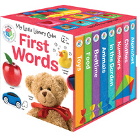Hinkler - Building Blocks My Little Library Cube First Words