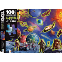 Hinkler - Space Adventure Glowing Puzzle 100pc