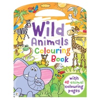 Hinkler - Wild Animals Colouring Book