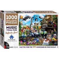 Hinkler - Puntastic Music Puzzle 1000pc