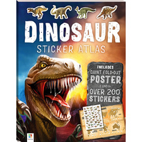 Hinkler - Dinosaur Sticker Atlas