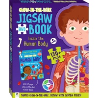 Hinkler - Glow-in-the-dark Jigsaw and Book – Inside the Human Body