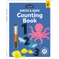 Hinkler – Junior Explorers – Write & Wipe: Counting