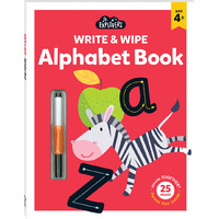 Hinkler - Junior Explorers - Write & Wipe: Alphabet Book