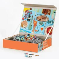 Journey of Something - Feast On The Sunlit Terrace Puzzle 1000pc