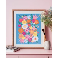 Journey of Something - Paint by Numbers - Wildflowers