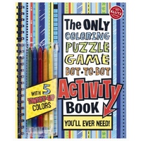 Klutz - The Only Colouring, Puzzle, Game, Dot-To-Dot Book