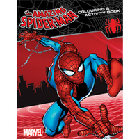 Amazing Spiderman Colouring & Activity Book