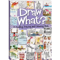 Hinkler - Draw What? A Doodling, Drawing and Colouring Book
