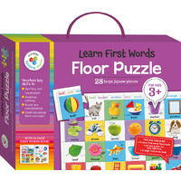 Hinkler - Learn First Words Floor Puzzle 28pc