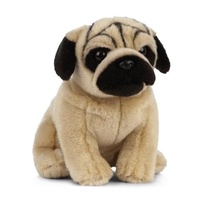 Living Nature - Pug Plush Toy 20cm