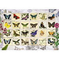 Anatolian - Butterfly Stamps Puzzle 500pc