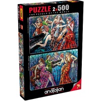 Anatolian - Colourful Notes Puzzle 2 x 500pc