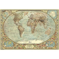 Anatolian - World Map Puzzle 2000pc