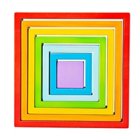Bigjigs - Wooden Stacking Squares