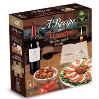 BePuzzled - A Recipe for Murder Mystery Jigsaw Puzzle 1000pc