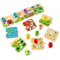 Bigjigs - 1-10 Tile Puzzle