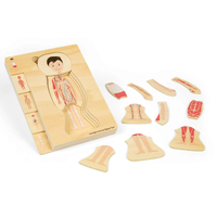 Bigjigs - Anatomy Puzzle - Boy