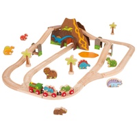 Bigjigs - Dinosaur Train Set - 49pcs