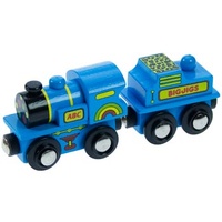 Bigjigs - Blue ABC Engine