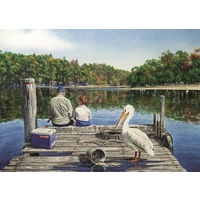 Blue Opal - Gordon Hanley Catch of the Day Puzzle 1000pc