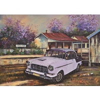Blue Opal - Jenny Sanders Thirlmere Station Puzzle 1000pc