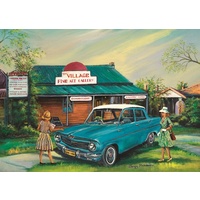 Blue Opal - Jenny Sanders Old Village Gallery Puzzle 1000pc