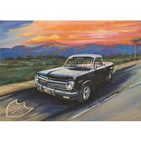 Blue Opal - Jenny Sanders Riding Highway 1 Puzzle 1000pc