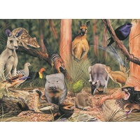 Blue Opal - Wild Australia On the Forest Floor Puzzle 200pc