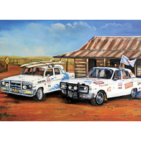 Blue Opal - Jenny Sanders Outback Rally Rivals Puzzle 1000pc