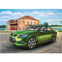 Blue Opal - Jenny Sanders Green Clubsport at Huskisson Hotel Puzzle 1000pc