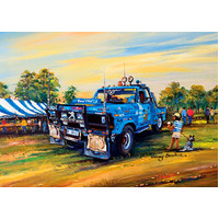 Blue Opal - Jenny Sanders At the Ute Fair Puzzle 1000pc