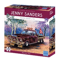 Blue Opal - Jenny Sanders Maroon Ute Puzzle 1000pc