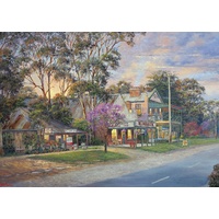 Blue Opal - John Bradley Close of Day Gundaroo Puzzle 1000pc